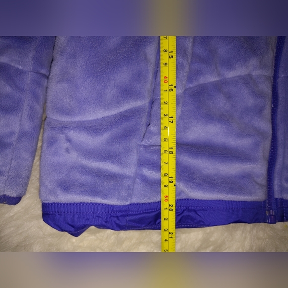 The North Face Reversible Purple Hooded Jacket - Picture 3 of 9